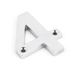 From The Anvil Polished Chrome Numeral