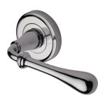 Heritage Brass - Roma Door Handle on Round Rose