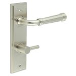 Burlington Highgate Door Handles On Back Plate with Turn & Release