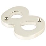 From The Anvil Polished Nickel Numeral
