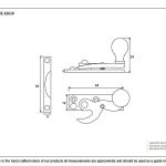 From The Anvil Sash Hook Fastener