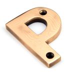 From The Anvil Polished Bronze Letter