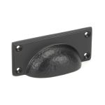 Anvil Hammered Art Deco Drawer Pull