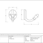 From The Anvil Coat Hook