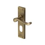Heritage Brass - Bedford Door Handle on Plate