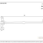 Anvil Forged Cabin Hook