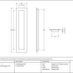 From The Anvil Plain Rectangular Pull