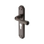 Heritage Brass - Charlbury Door Handle on Plate