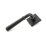 AnvilHammered Newbury Lever on Rose Set (Square)