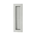 Heritage Brass - Reeded Rectangular Flush Pull