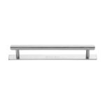 Heritage Brass - Knurled Cabinet Pull Handle with Plate