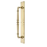 Heritage Brass - Avon Door Pull Handle on Plate