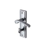 Heritage Brass - Boston Door Handle on Plate