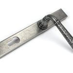 Hammered Newbury Slimline Espag. Lock Set