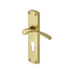 Project Hardware - Luca Door Handle on Plate