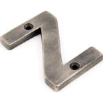 From The Anvil Antique Pewter Letter