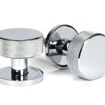 Anvil Brompton Mortice/Rim Knob Set (Plain)