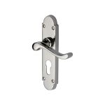 Heritage Brass - Savoy Door Handle on Plate
