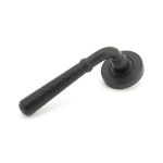 Anvil Hammered Newbury Lever on Rose Set (Plain)