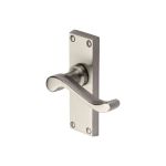 Heritage Brass - Bedford Short Door Handle on Plate