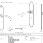 Anvil Gothic Curved Sprung Lever