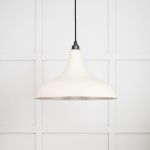 Smooth Nickel Frankley Pendant in Teasel