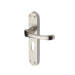 Heritage Brass - Gloucester Door Handle on Plate