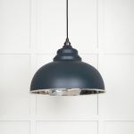 Smooth Nickel Harborne Pendant in Soot