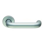 Aluminium 19mm Safety Lever on Sprung Rose