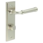 Burlington Highgate Door Handles On Back Plate with Turn & Release