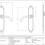 Anvil Gothic Curved Sprung Lever