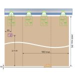 P C Henderson Double Top Sliding Wardrobe Door Kit