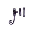 Black Antique Curly Tail Casement Fastener