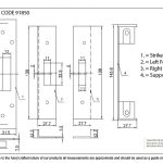 PVD ½" Euro Dead Lock Rebate Kit