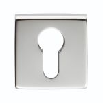 Square Euro Profile Escutcheon