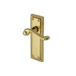 Heritage Brass - Georgian Door Handle on Plate