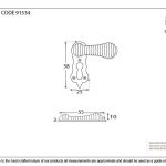 Anvil Beehive Escutcheon