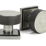 Anvil Brompton Mortice/Rim Knob Set (Square)