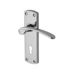 Project Hardware - Luca Door Handle on Plate