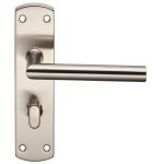 Steelworx Residential Mitred Lever on Backplate