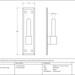 Pewter Frame Hook for 33741 (pair)
