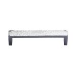 Heritage Brass - Hammered Wide Metro Cabinet Pull Handle