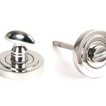Anvil Round Thumbturn Set (Art Deco)