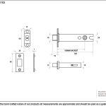 Anvil Heavy Duty Tubular Deadbolt