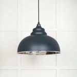 Smooth Nickel Harborne Pendant in Soot