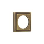 Burlington Stepped Square Outer Rose for Burlington Escutcheon
