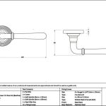 Newbury Lever on Rose Set (Beehive)