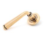 Avon Round Lever on Rose Set (Plain)