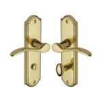 Heritage Brass - Howard Door Handle on Plate