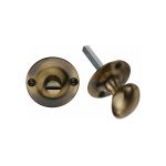 Heritage Brass - Bolt for Privacy in Bathroom or Bedroom Doors